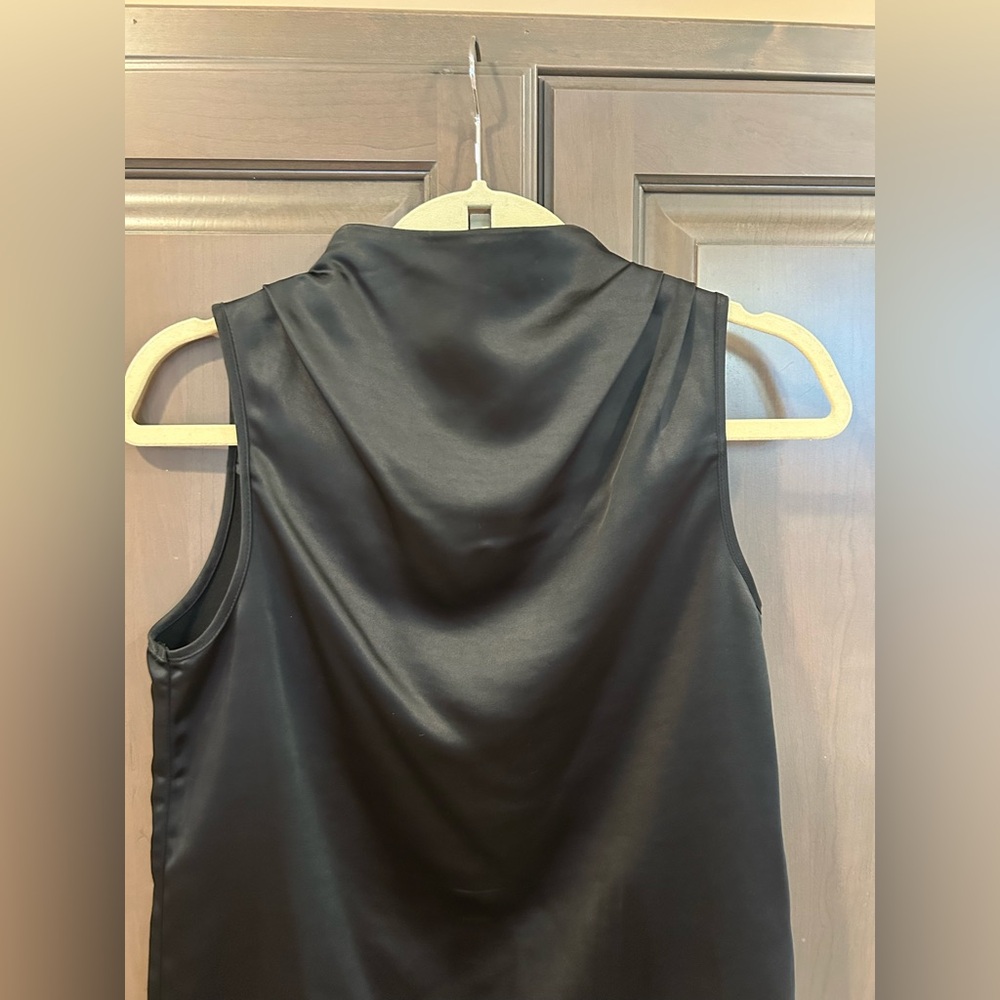 The Noli Shop Mara Silky Top in Black, Size XS - Picture 6 of 9